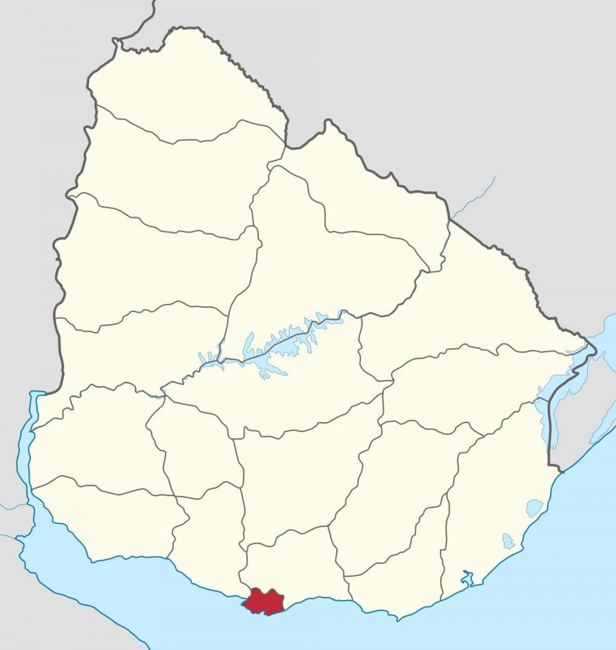 Mapa Uruguay eskema