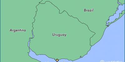 Mapa montevideo, Uruguai
